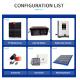 Outdoor 5KW Hybrid Solar Power System Photovoltaic Solar Carport Complete Kit