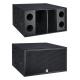 Professional Pro Audio Subwoofer Sub-Bass Big Speaker Generator , Powered Pa Subwoofer