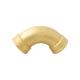 1/8 1/4 Brass Long Sweep Pipe Bend 1 1 2 Brass Fittings For Bathroom