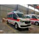 Diesel Mid Roof First Aid Ambulance For Hospital Patient Transit