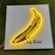 Banana AC240V Cuttable Neon Sign Uv Resistant No Fragile Energy Saving