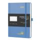 Dotted Note Pages Student Weekly Planner Haze Blue Leatherette Paper