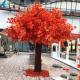 Fiberglass Trunk Artificial Maple Tree For Indoor Outdoor Decoration