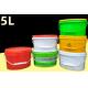 37.5*29*28.5cm Oval Plastic Bucket T / T Payment Hassle Free Transaction