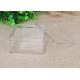 Package Gift Boxes Clear Plastic Wedding Square Shaped 143.5×89×61mm