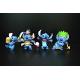 Magician Style Lilo And Stitch Action Figures With Disney Logo 8*7*5c