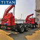 TITAN side loader trailer 20ft container hammar lift trailer truck for sale