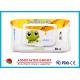 Disposable Baby Care Wet Wipes Weakly Acidic Unscented Biodegradable With Flip