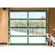 Indoor / Outdoor Aluminum Sectional Door 1.5W/M² K Thermal Insulation