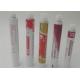 Squeezable Cream Pharma Tube Packaging Shiny Metal Gradually Changing Color