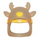 Dinnerware Type Silicone Baby Teether Non Toxic Smooth Surface