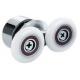 Twin RV Shower Door Roller Replacement Parts For 6-8Mm Tempered Glass