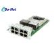 CISCO 8 port NIM-8MFT-T1/ E1 Voice router Module High Quality Multi flex Trunk