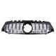 Black And Silver Abs Material Front Grill For Mercedes W177 2019 With 100% Tested