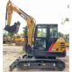 Can we inspection Yes Small Digger Machinery with Used Mini Excavator SANY SY55C