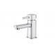 Contemporary Brass Basin Mixer Taps Faucet With Single Handle T8182W