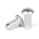 Aluminum Alloy Pan Head Rivets Knurled Rivet For Name Plate ISO Approved