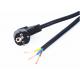 European 3pin power cord no end cabale availavle UL ,RHOS ,CE and so on 1m/2m/3m