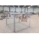 High Strengh Temporary Rubbish Cage , Hot Dipped Galvanized Waste Cage