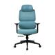 PU Armrest Executive Swivel Office Chair Nylon Ergonomic Desk Mesh Chair