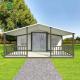 Contemporary Look Expandable Prefab House Steel Structure Independent Living