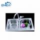 Double Bowl Kitchen Sink Press Kitchen Sink Stainless Steel Kitchen Sink With Faucet