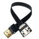 A Male To HDMI Female FPV HDMI Cable , FPC Flat Cable For Multicopter Aerial