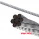 7x19 Construction AISI 316 Stainless Steel Wire Rope For Ship / Offshore Platform
