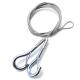 Lighting Hanging Wire Rope Lanyard Galvanized Steel Customized Length Safety Sling