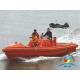 Working Rescue Boats 1.2mm Durable Aluminum For Coast Guard