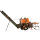 Log Splitter 19inch 480mm Gasoline Electric Firewood Processor With Track
