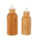 Eco Friendly Bamboo Essential Oil Cosmetic Dropper Bottle 10ml 15ml 20ml 30ml 50ml 100ml