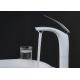 Modern Brass Bathroom Basin Faucets White Painting With Save Water Aerator