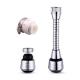 Polished High Pressure Rotatable Faucet for Kitchen and Bathroom Shower Accessories