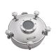 Sanitary SS304 SS316L Stainless Steel Round Pressure Manhole Cover