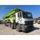 Zoomlion Remanufactured Used Concrete Boom Truck 56 Meters Installed Concrete Pump