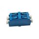 FTTH  LC UPC SM Simplex Duplex Adapter Flange Coupler Plastic Material  type to ethernet