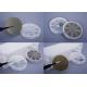 4H High Purity Semi Insulating SiC Wafer , Production Grade , 3”Size , Low Carrier Concentration
