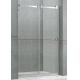 Nano Clear Tempered Glass Shower Screens With Big Hanging Rollers for Home / Hotel