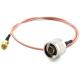 N Type Male To SMA Male RF Jumper Cable / DC-40 GHz RG316 Coaxial Cable