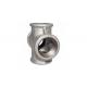 Hot Galvanized Exhaust Pipe Fitting Cross 80 90 Degree Pipe Coupler 4 Inch