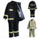 MED Nomex Material Fireman Suit Zippered Type Various Color High Durability