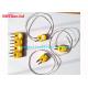 Yellow Color SMT Reflow Oven Thermocouple K Type Couples With 0.5m Cable