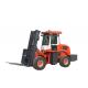 3500kg Diesel Powered Forklift Rough Terrain Forklift Trucks For Poor Road Condition