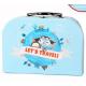 Compact Travelling Glossy Lamination Surface Treatment Cardboard Suitcase Box