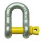 1/4 Inch Galvanized Screw Alloy Steel Pin Chain Shackles ISO9001