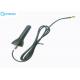 Black Screw Mount Passive RFID Antenna For Outdoor SMA RP Male Connector