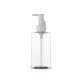 200ml Square Plastic PET Cosmetic Bottles With 24/410 Neck Size For body Oil