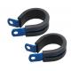AN3 Brake Hose Clips Cushioned Insulated Metal Hose Clamp Holder