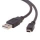 USB 2.0 Type A Male To Mini B 5 Pin Male Camera Cellphone Data Cable